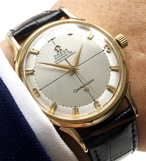 omega constellation vintage 1970 price|vintage omega constellation watch value.